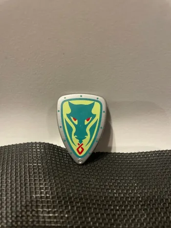 Playmobil bouclier chevalier donjon du dragon vert 4836 moyen âge château citadelle forteresse