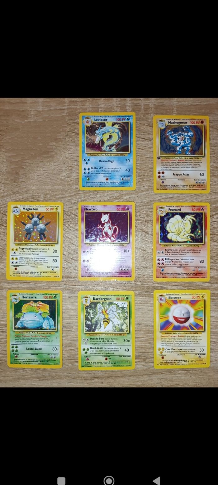 Lot cartes Pokémon