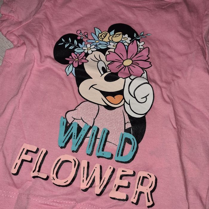 T-shirt manches courtes 12 mois Disney minnie - photo numéro 2