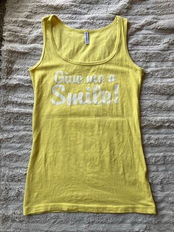 Débardeur jaune Fishbone S/M (1€50)
