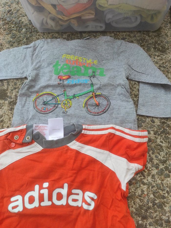 Lot 2 tee shirt 12 mois - photo numéro 3