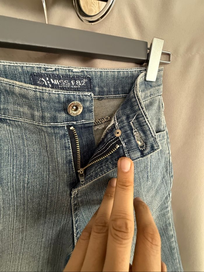 Short bermuda en jean bleu F&2 - photo numéro 5