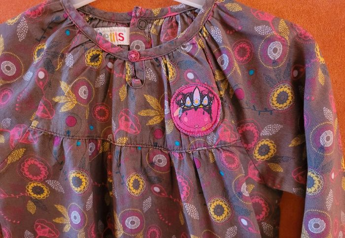 Chemise/ blouse manches longues fille - photo numéro 2