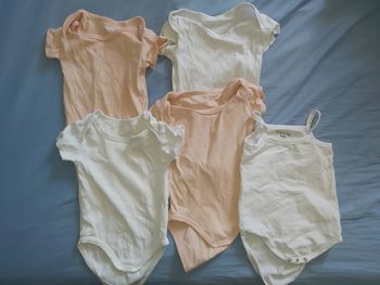 5 bodies manche courtes