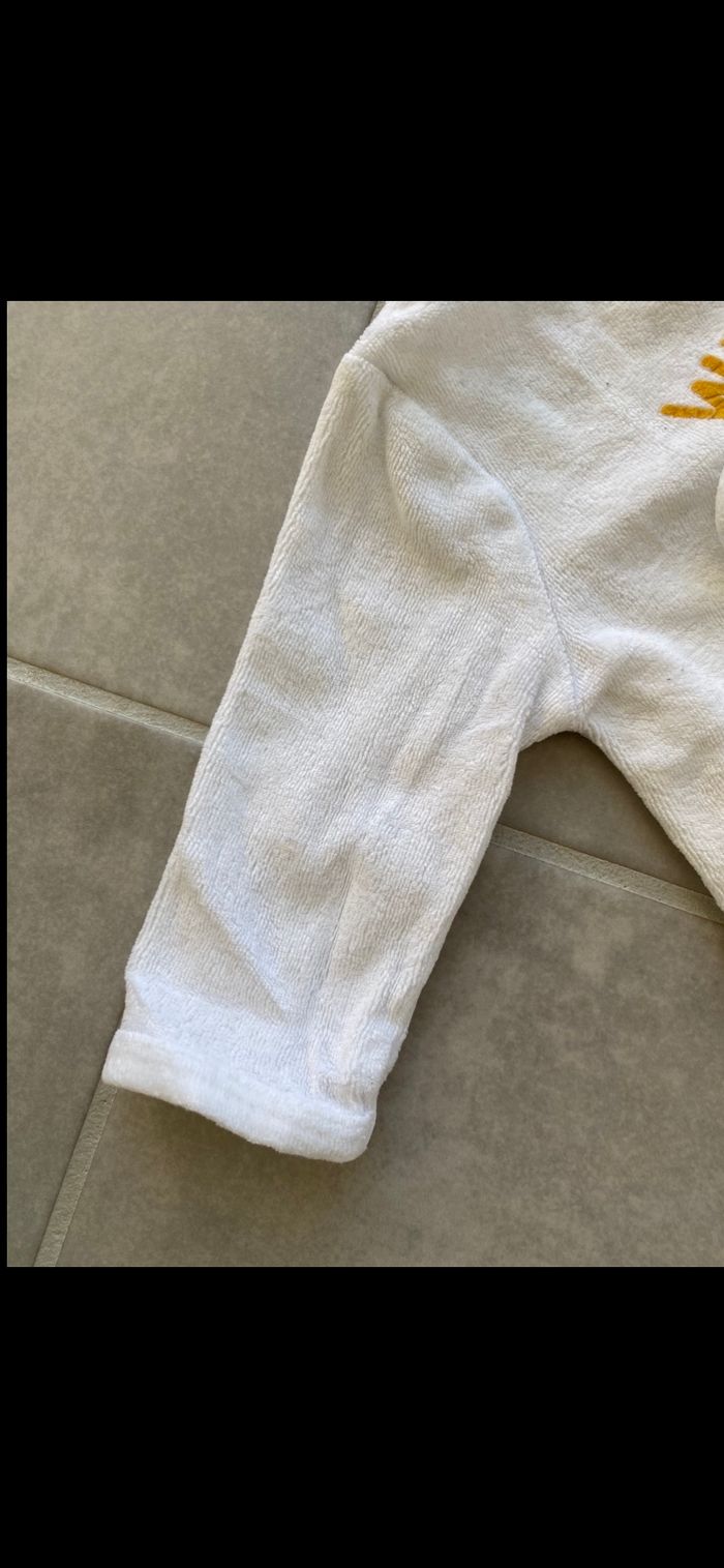 Pyjama velours Winnie l'Ourson 3 mois - photo numéro 3