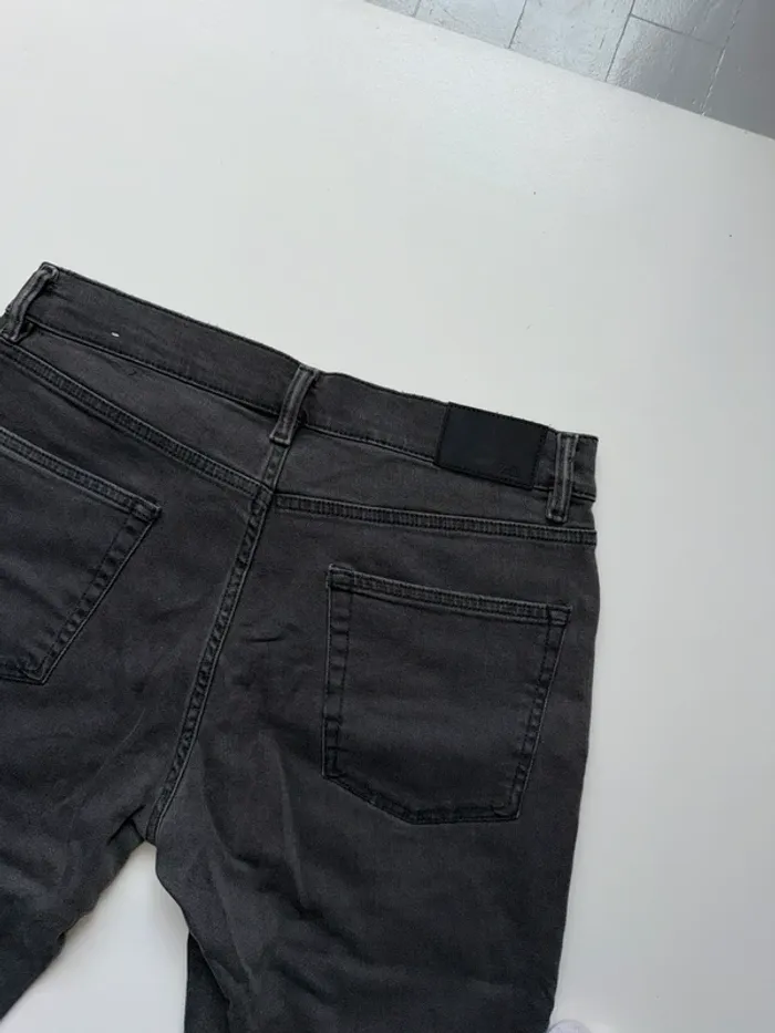 Jeans slim gris Zara - photo numéro 6