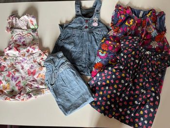 Lot robe été 6 mois