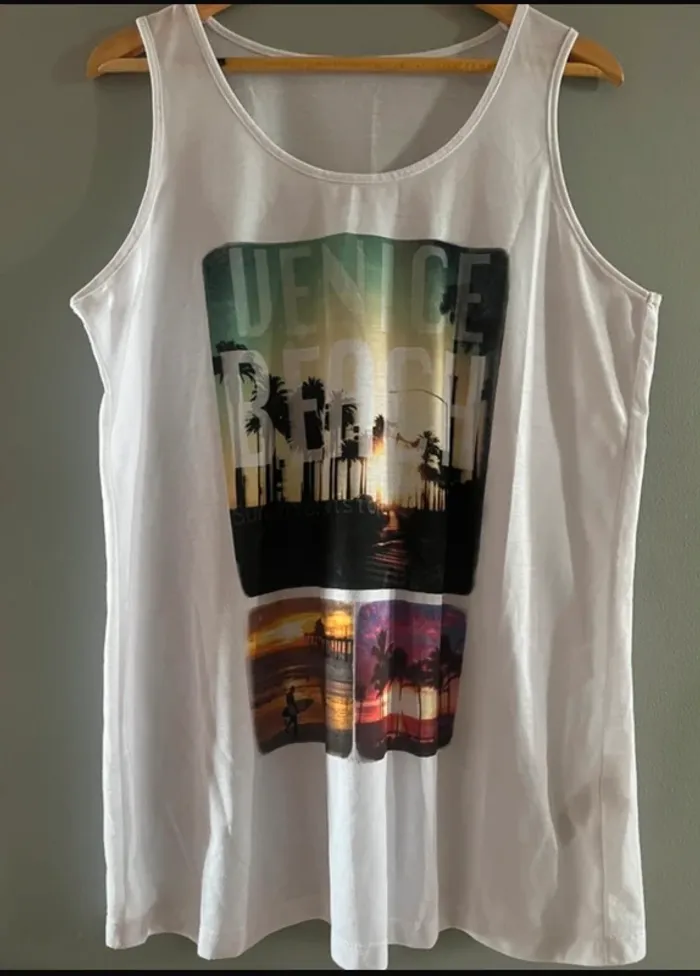 Débardeur beach en XL