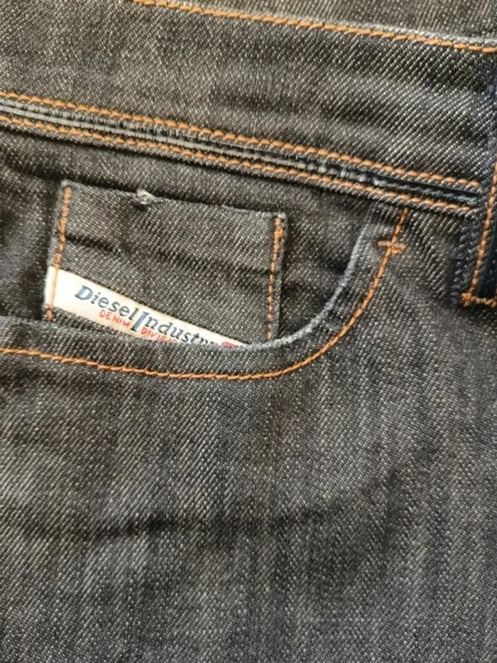 Jean Diesel modéle liv, coupe slim fit,taille basse,stretch - photo numéro 9