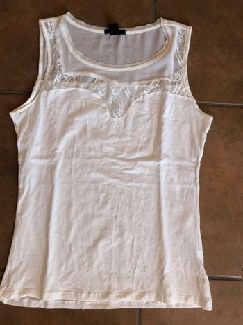 Débardeur  fantaisie  H&M  (L) état  neuf