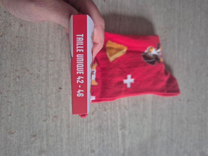 Chaussettes fromage Suisse - photo numéro 3