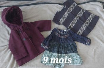 lot 9 mois vertbaudet