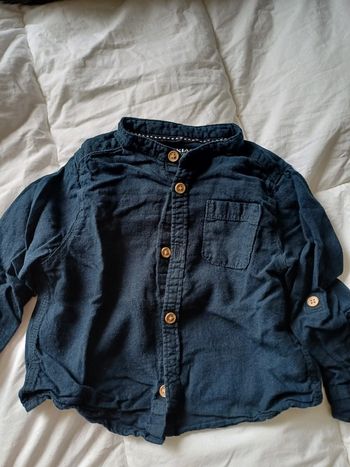 Chemise bleu 3 ans kiabi