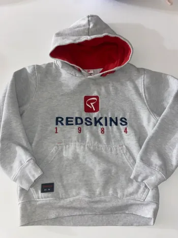 Sweat à capuche gris