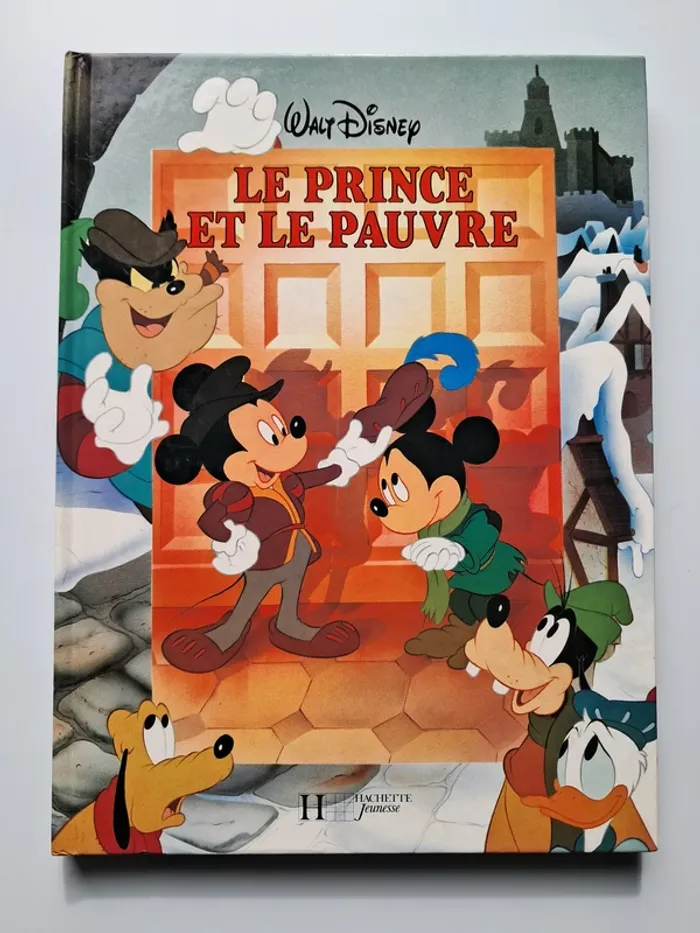 Livre Le Prince et le Pauvre de Walt Disney