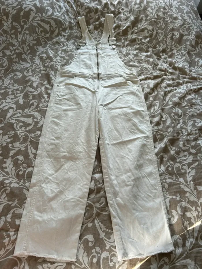 Combination jeans blanc cassé ddp taille -