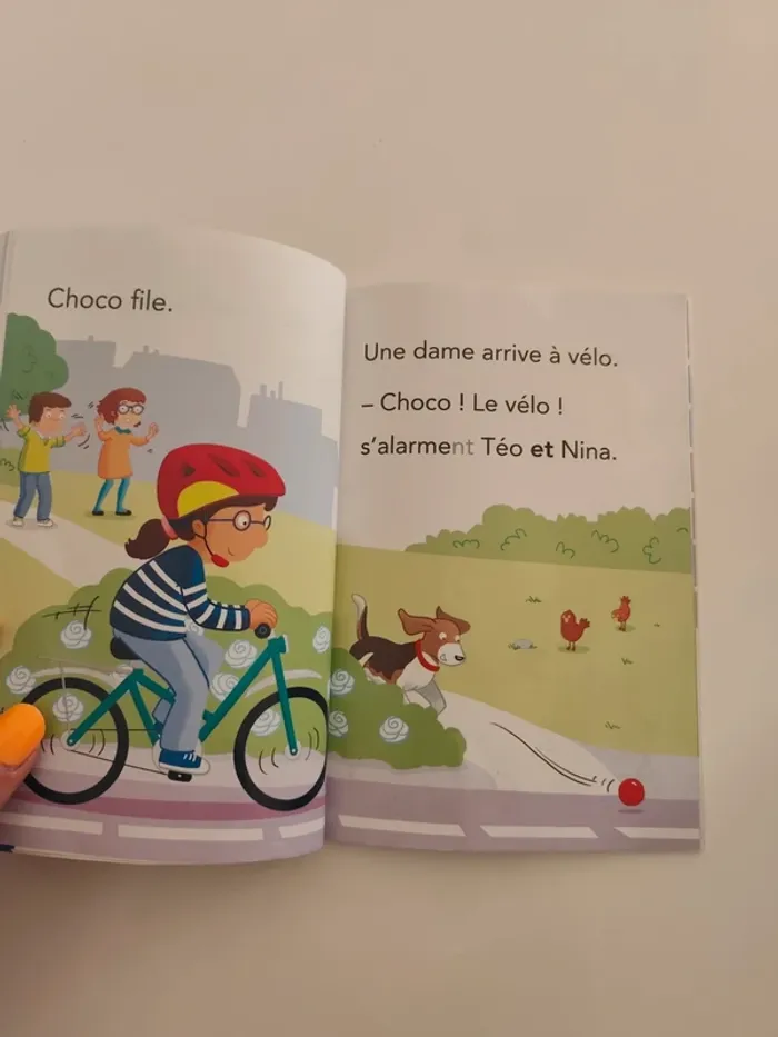 Téo et Nina sortent choco - je lis pas aa pas - photo numéro 3