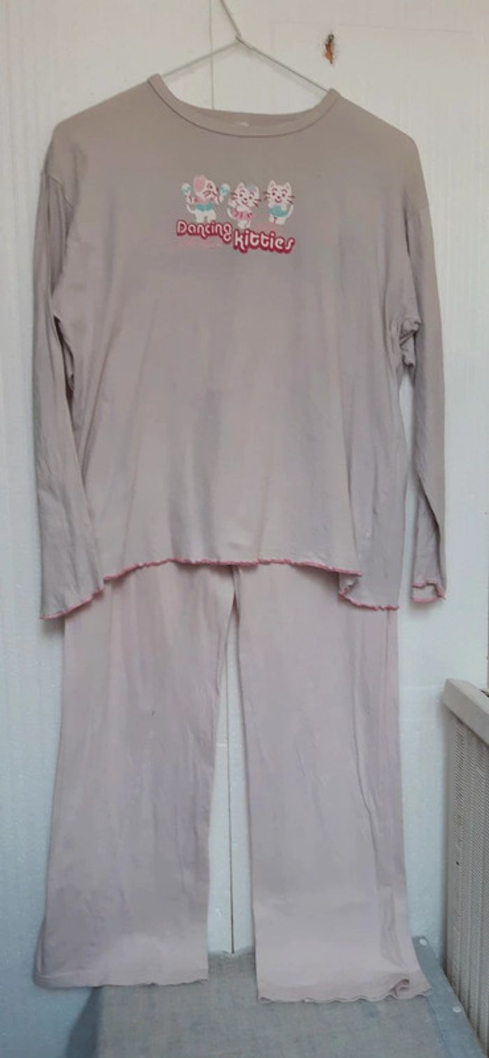 Pyjama fille 2 pièces 13-14ans 158-164cm - photo numéro 2
