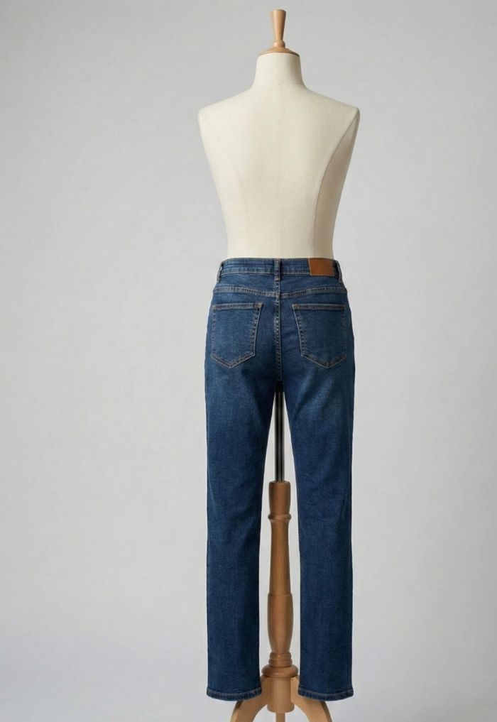 Jean bleu Zara Trafaluc - Coton Organique - Taille 34 (XS) - photo numéro 2