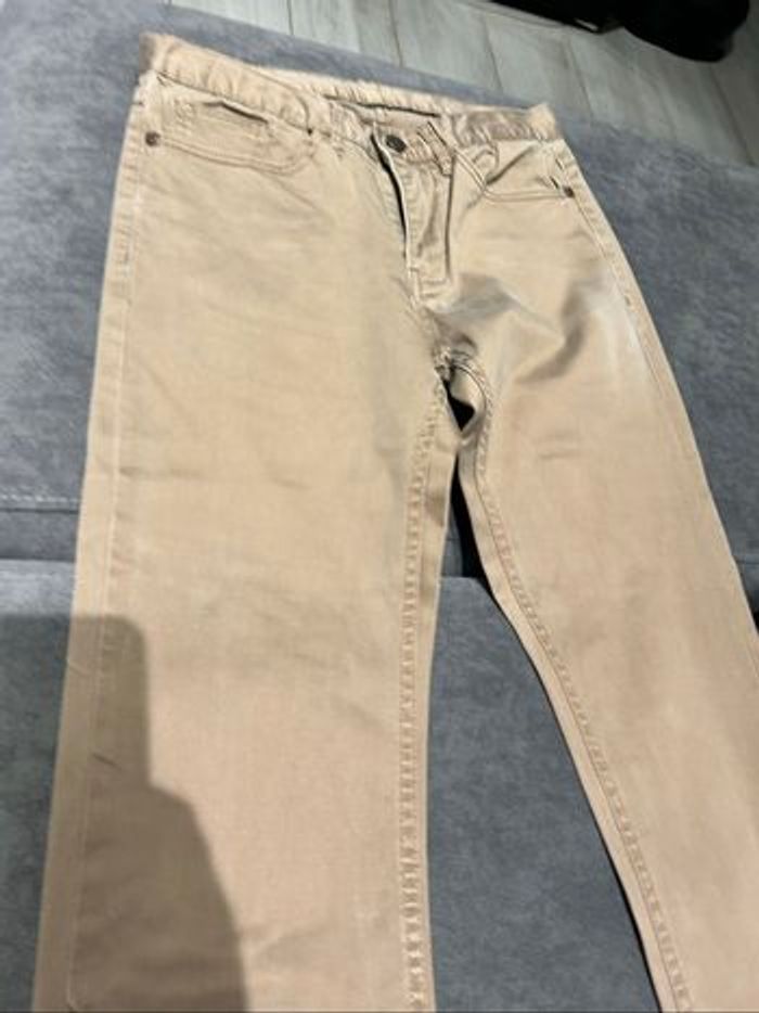 Pantalon chino marron celio - photo numéro 2