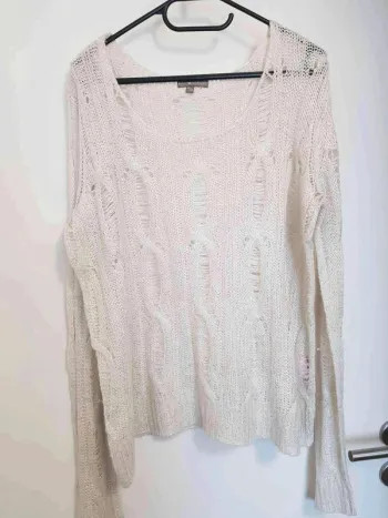 Pull ajouré sequin  brillant ici et  maintenant taille 46  48