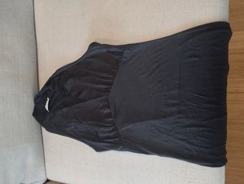 Robe noir lycra moulante