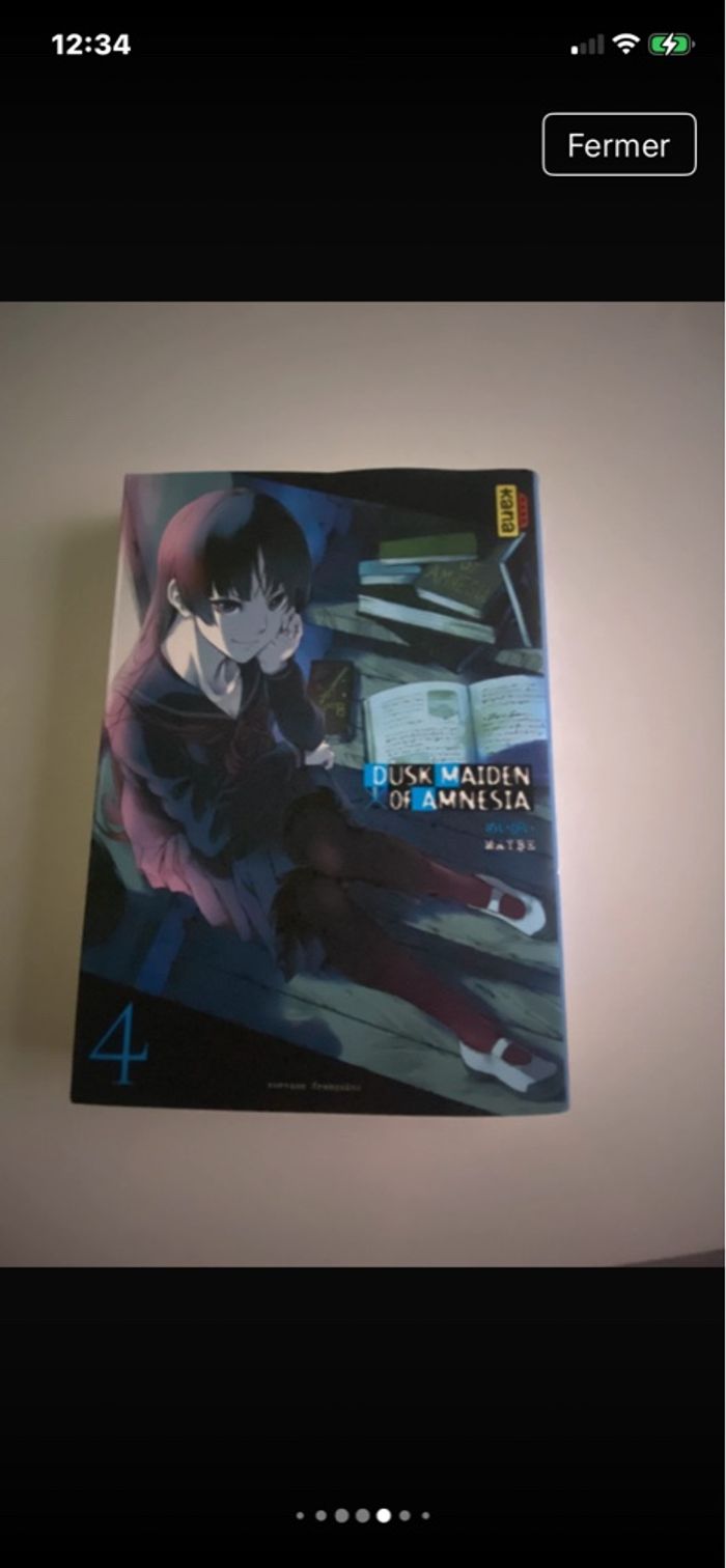 Manga dusk maiden of amnesia lot de 5 - photo numéro 6