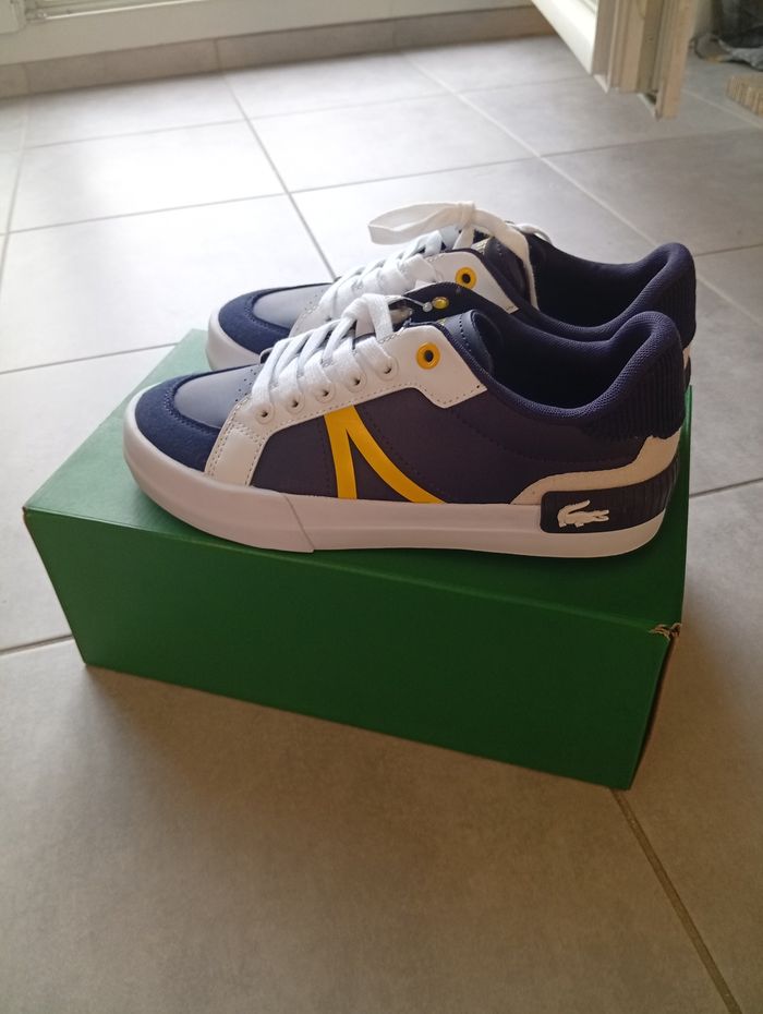 Baskets Lacoste femme L004 taille 38 - photo numéro 3