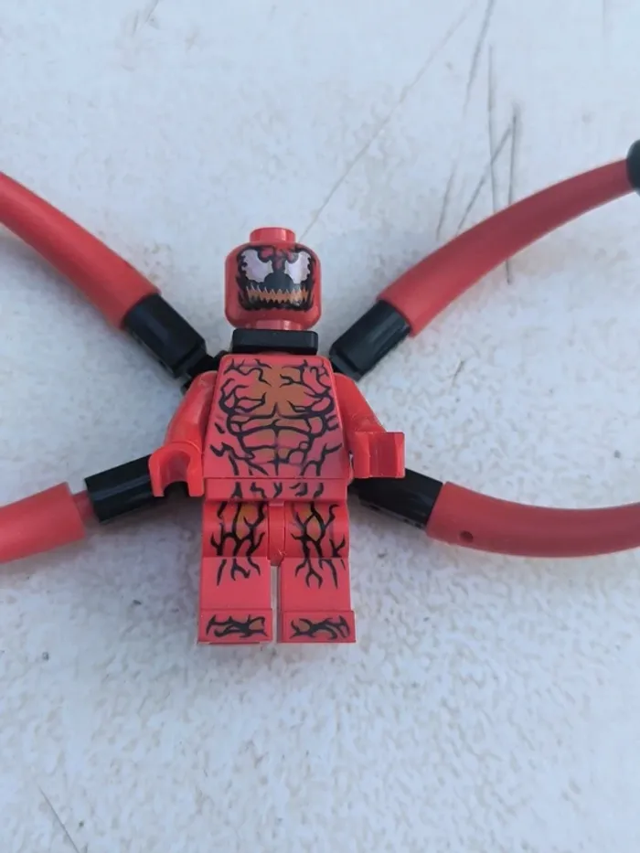 Figurine lego carnage avec long bras sh0541 - photo numéro 2