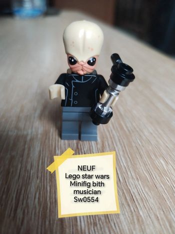 Lego star wars minifig bith musician Sw0554 neuf