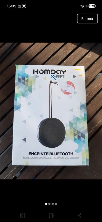 Enceinte Bluetooth 