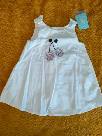 Robe blanche Obaïbi