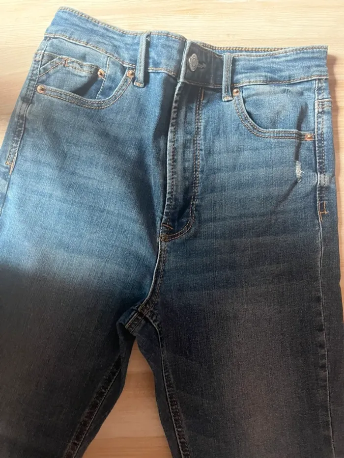 jeans skinny taille haute stradivarius - photo numéro 4