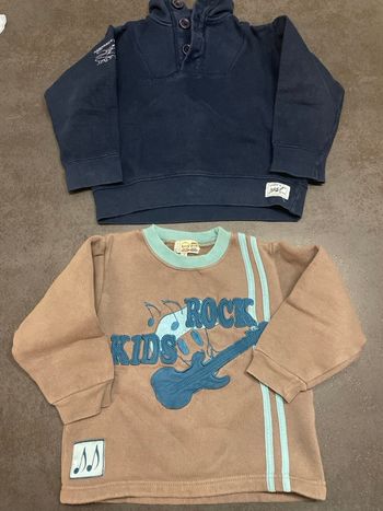 2 pulls hiver garçon 3 ans
