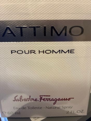 Salvatore Ferragamo parfum homme : Attimo 100ml