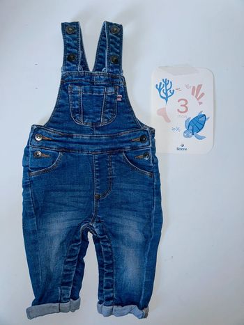 Salopette en jean 3 mois