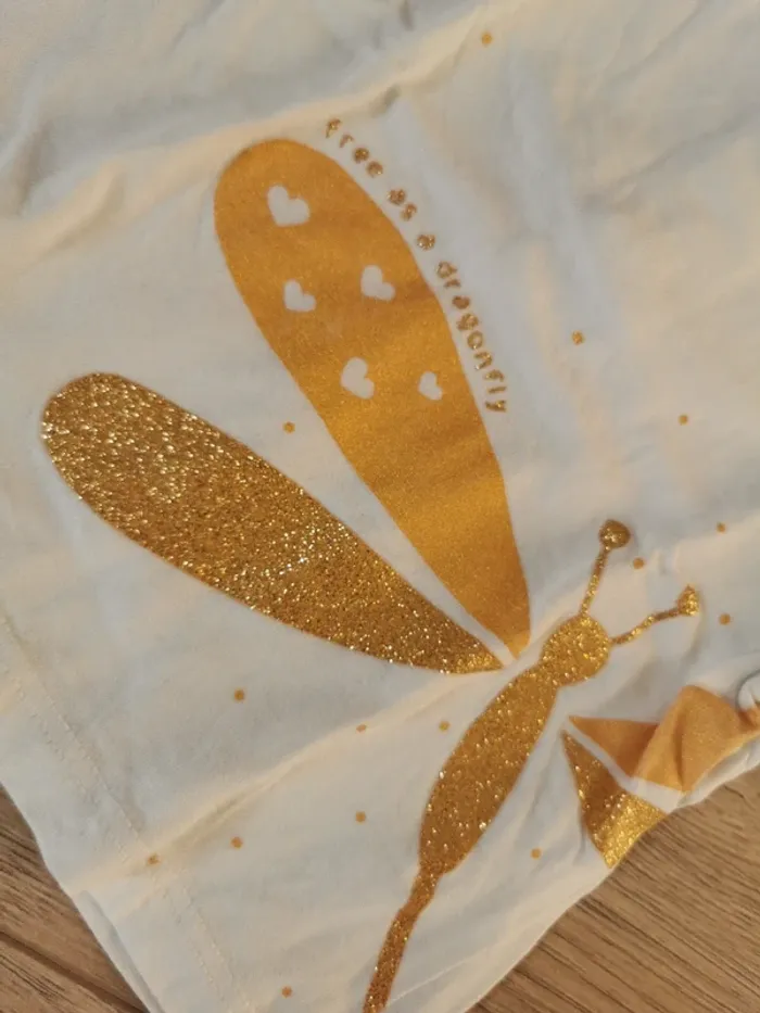 T shirt libellule 3 mois - photo numéro 2