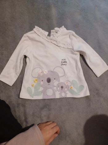 Tee-shirt manche longues 6 mois