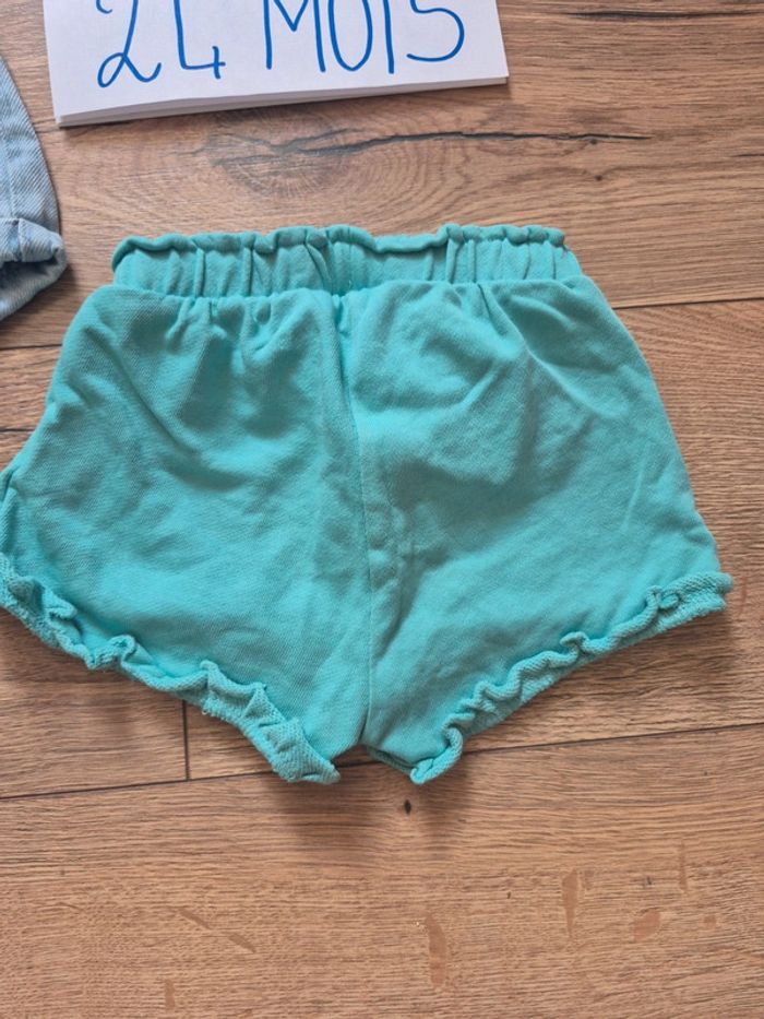 Lot 2 shorts fille 24 mois (86 cm) Kiabi & Tape à l’œil - photo numéro 5