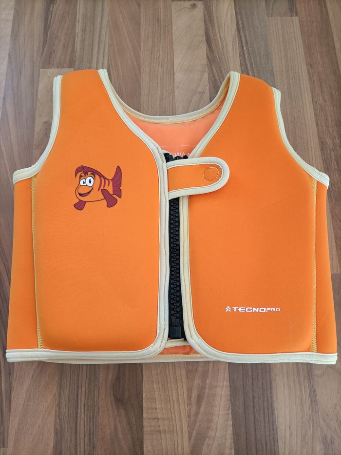 Gilet de flottaison 18-30 kg orange Nemo TechnoPro