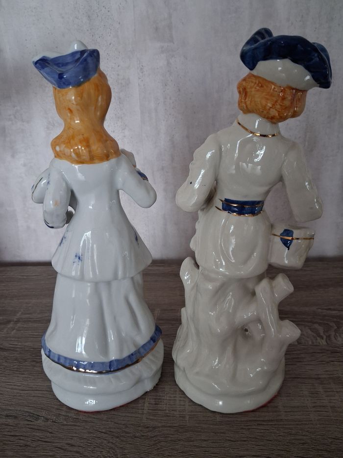 Figurines décorations en porcelaine 27 cm de haut - photo numéro 4