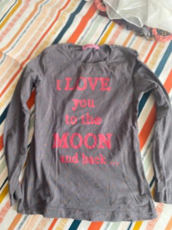 Tee shirt manches longues nky 8 ans
