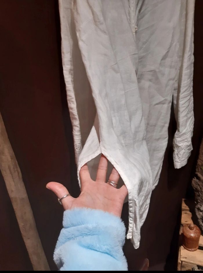 Blouse longue en lin - photo numéro 4