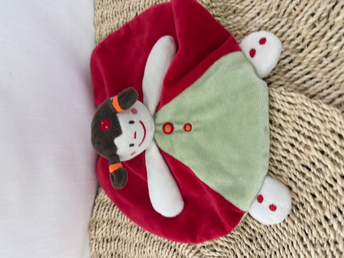 DOUDOU DOU KIDOU DOUKIDOU FILLE PLAT ROND ROUGE VERT - Doukidou - photo numéro 2