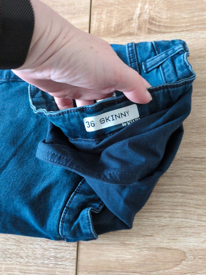 Jean skinny Kiabi taille 36 de grossesse - photo numéro 3