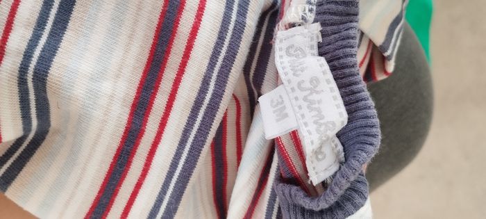 T-shirt ML garçon 3 mois petit kimbaloo - photo numéro 3