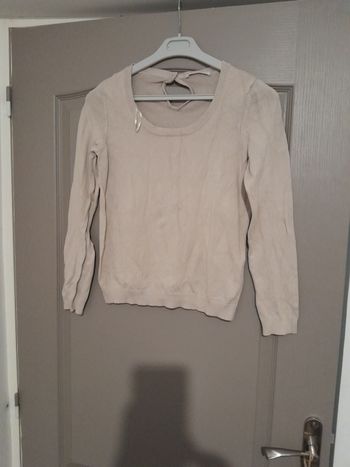 Pull camaïeu taille L beige
