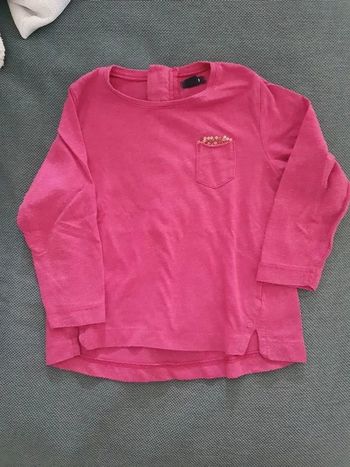 Tee-shirt manches longues 24 mois