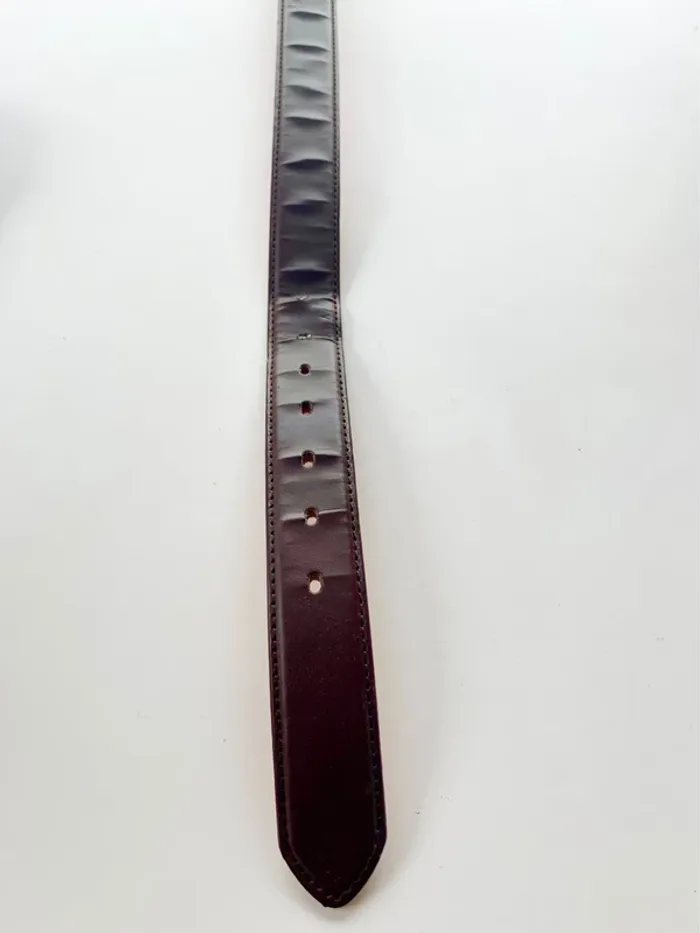 Ceinture marron véritable cuir - 111cm - photo numéro 5