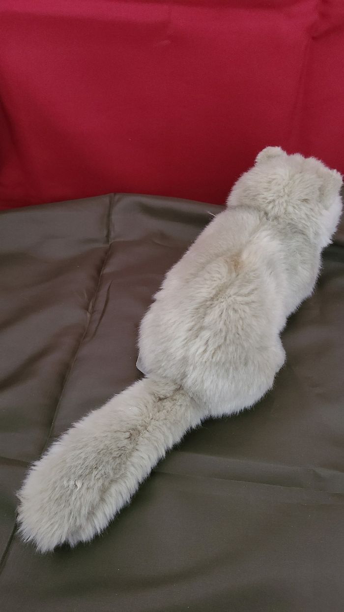 Peluche Chat Persan couché playkids - photo numéro 6